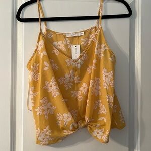 Brand new with tags Lush tie front crop top